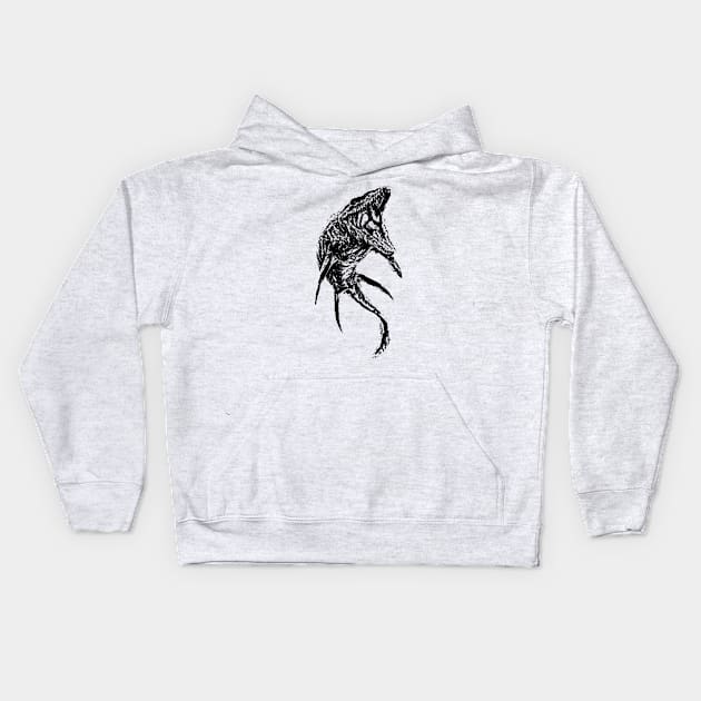 Mosasaurus Kids Hoodie by Nimmersatt